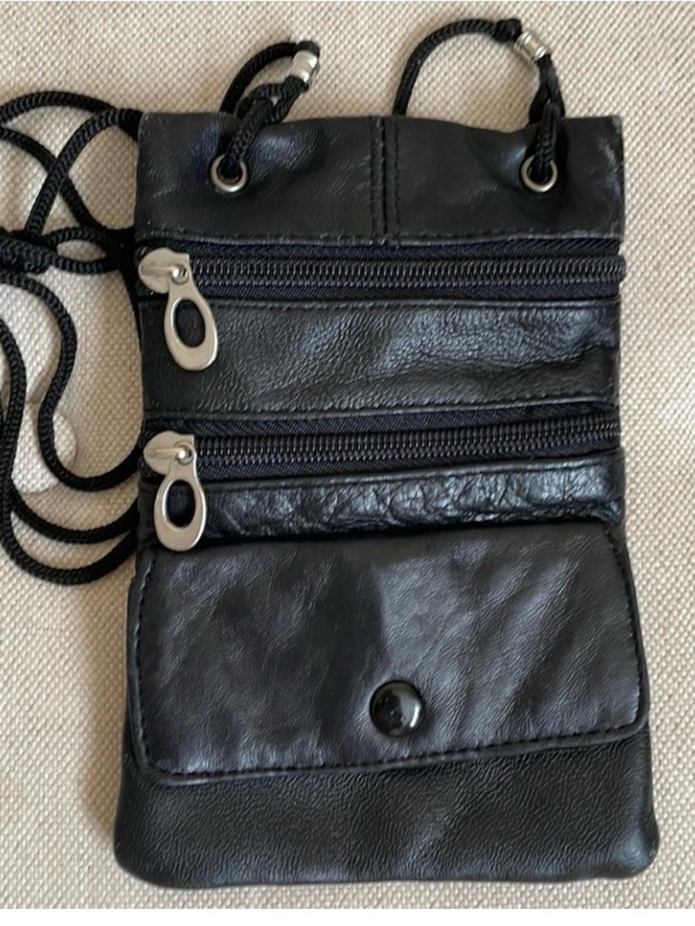 Leather Mini Crossbody Bag
